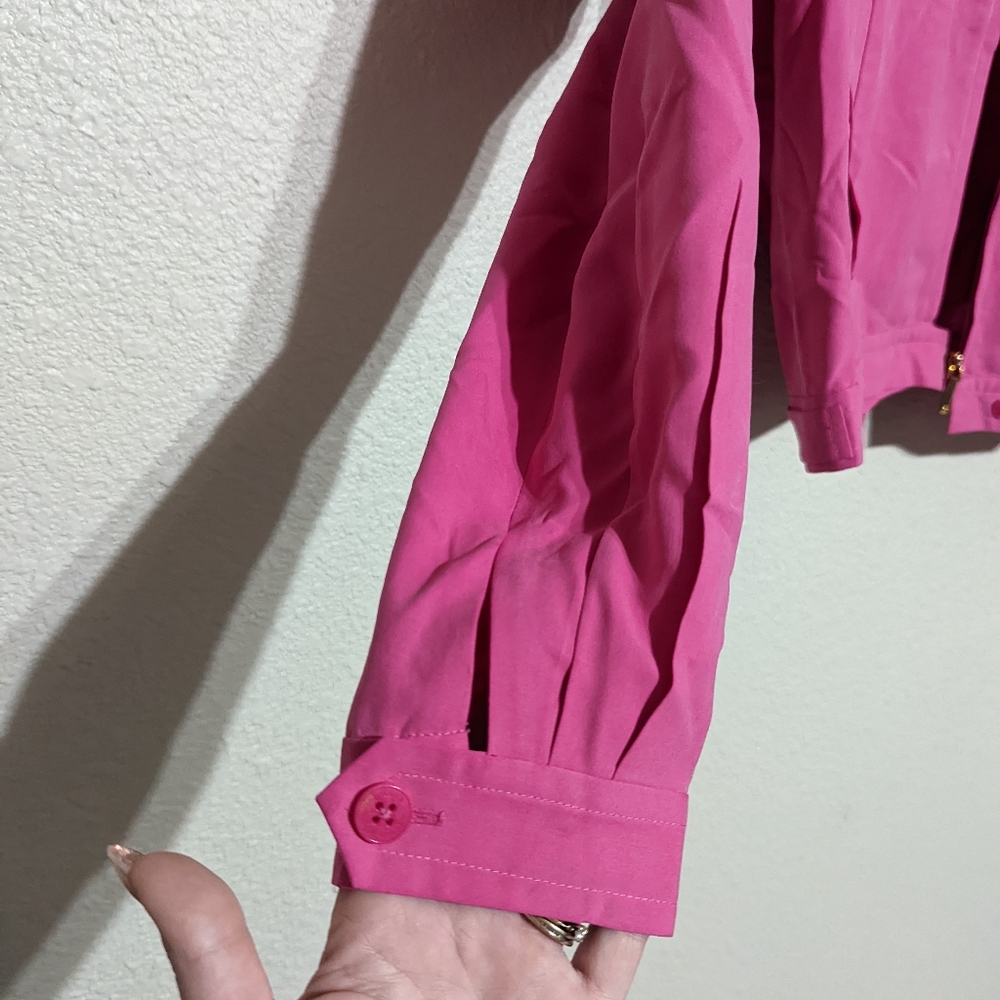 Pink Bomber Jacket - Picture 4 of 12